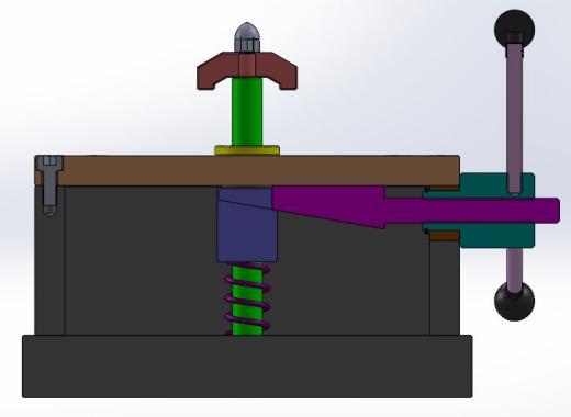 夹具-267 内平衡下拉式夹紧器缩略图